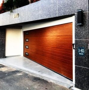 Garage Door Glass Wooden Insulated Oz Door