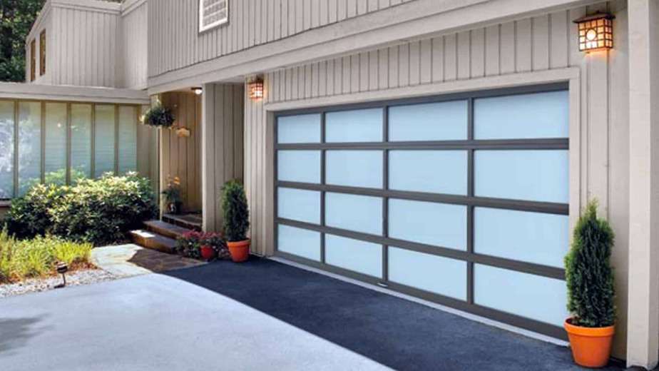 Glass Garage door