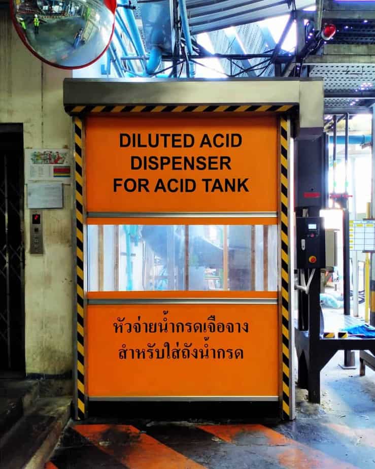 High speed door Stainless