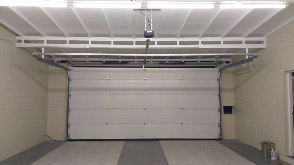 Installation photo of Garage Doors for Single House in Rayong by OZ DOOR (2)