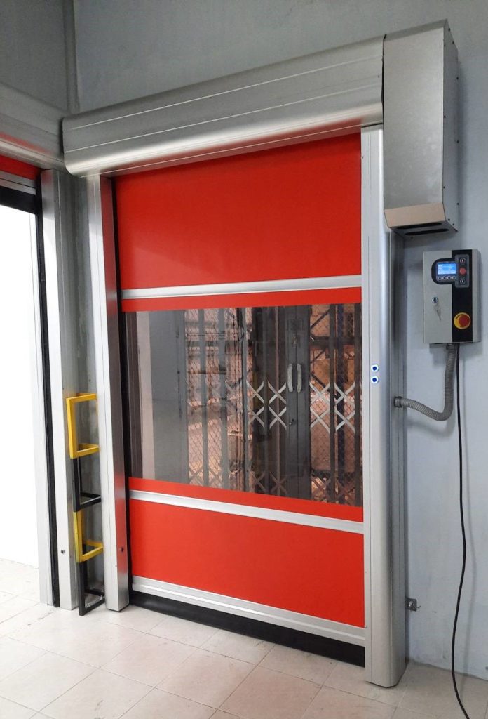 Installation photo of High Speed Doors for Electronics in Chonburi by OZ DOOR