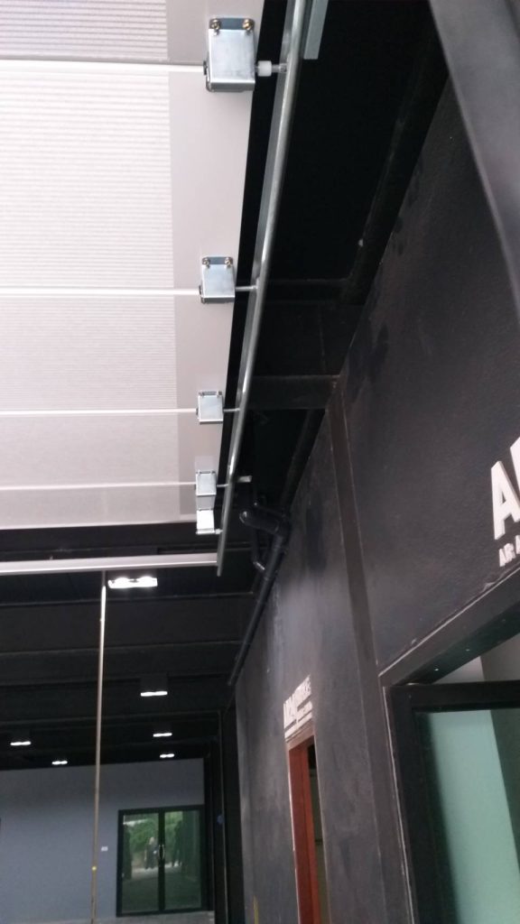 Installation photo of Garage Doors for Single House in Pathum Thani by OZ DOOR (3)