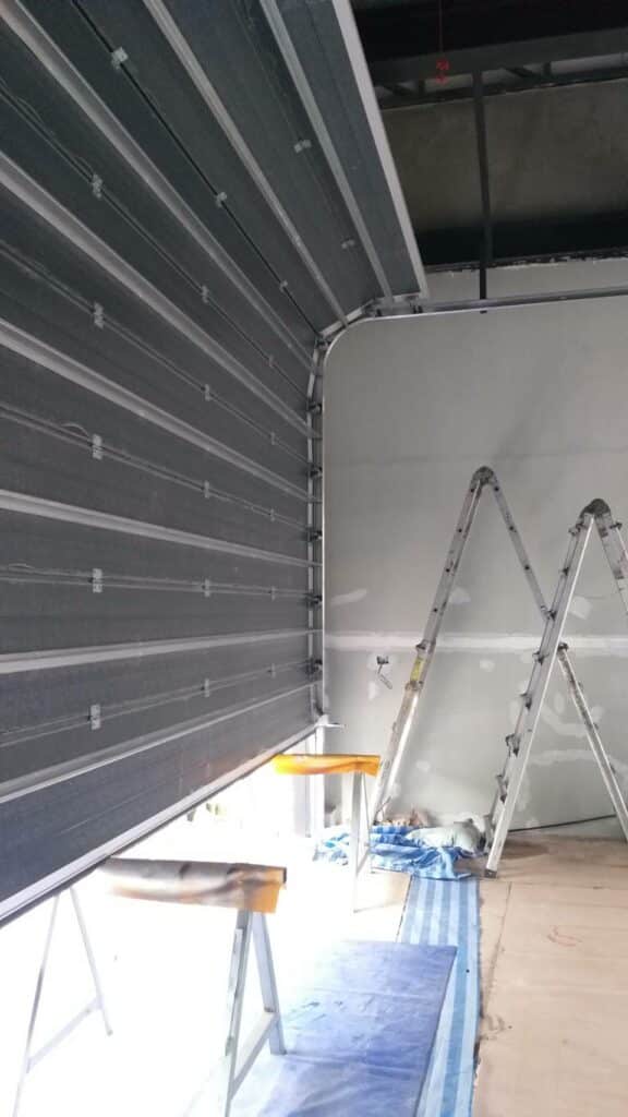 Installation photo of Garage Doors for Single House in Bangkok by OZ DOOR (5)