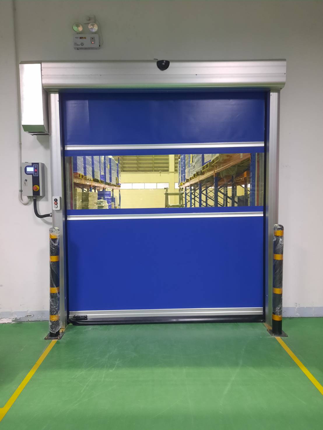 ภาพผลงานติดตั้งประตูไฮสปีด รุ่น Standard สำหรับโรงงานอุตสาหกรรม ที่ระยอง โดย OZ DOOR (5)