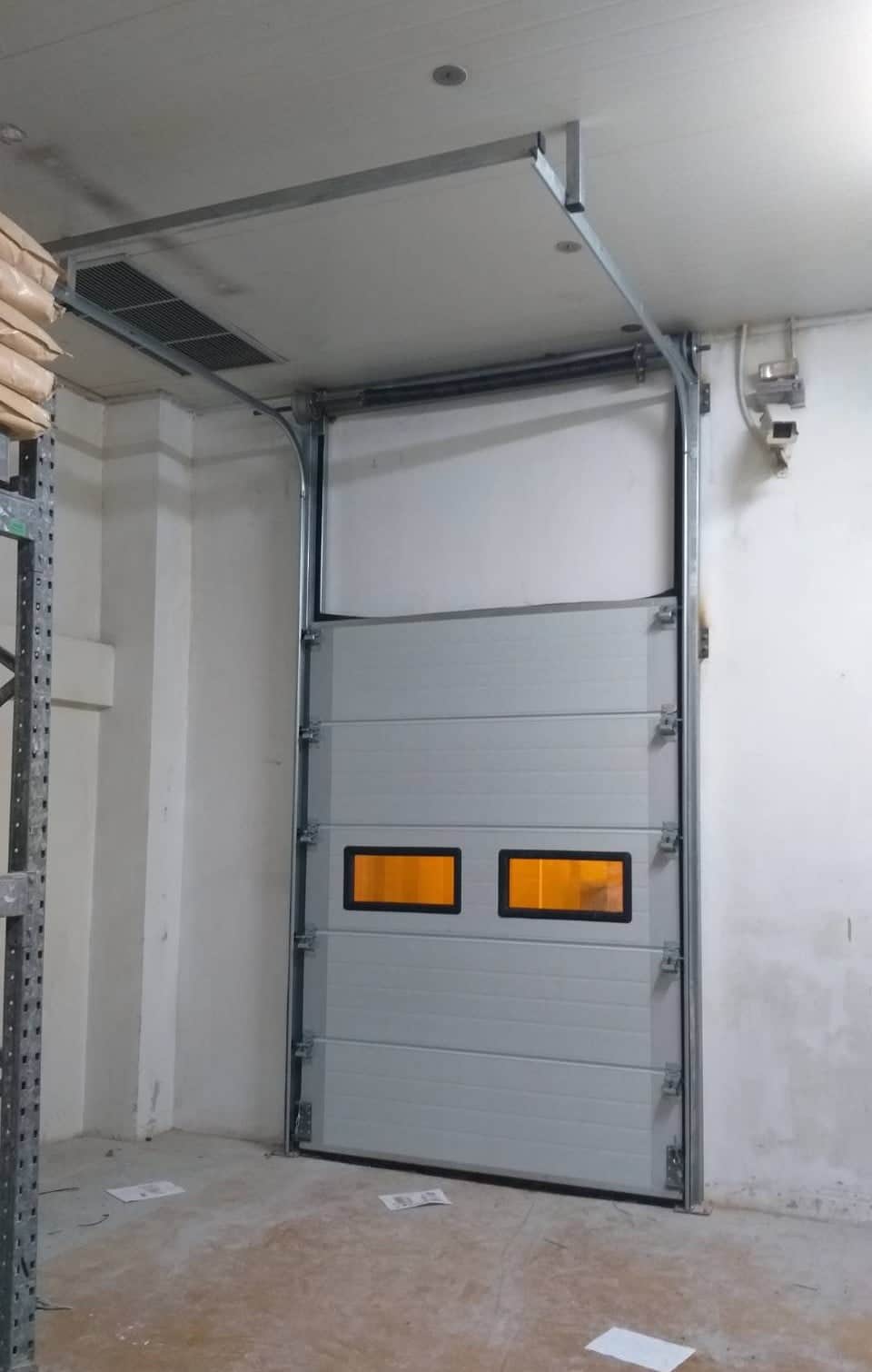 Installation photo of Industrial Doors for Food & Beverage in Chonburi by OZ DOOR