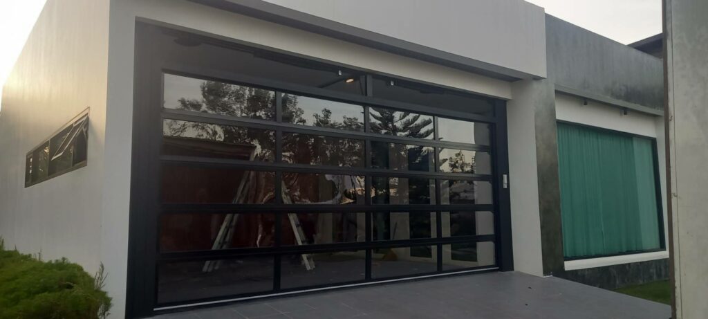Installation photo of Garage Doors for Automotive in Bangkok by OZ DOOR