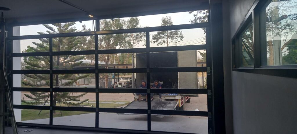 Installation photo of Garage Doors for Automotive in Bangkok by OZ DOOR (4)