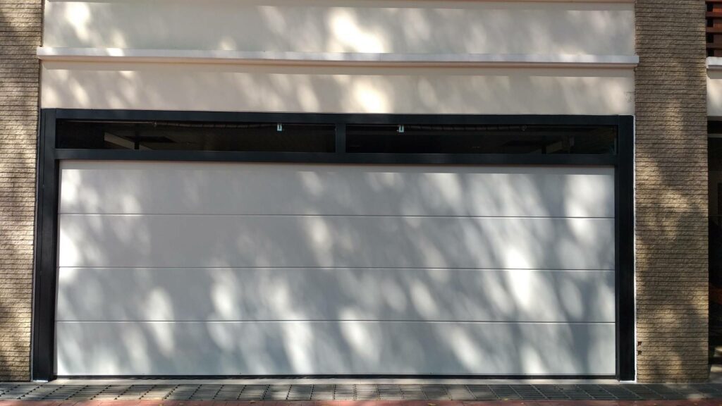 Installation photo of Garage Doors for Single House in Chiang Mai by OZ DOOR