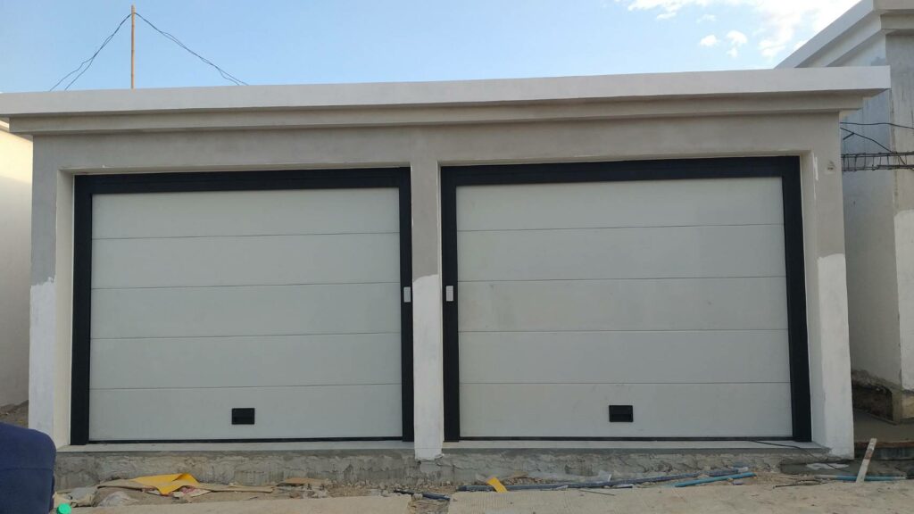 Installation photo of Garage Doors for Single House in Prachuap Khiri Khan by OZ DOOR