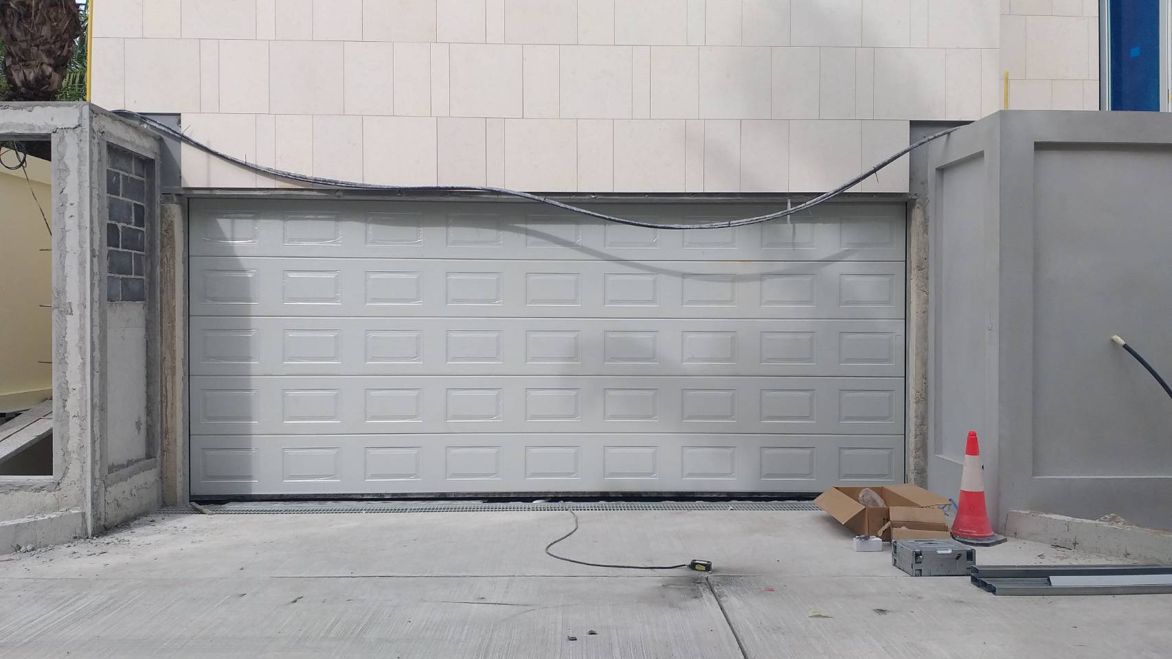 Installation photo of Garage Doors for Pharmaceutical & Medical in Chonburi by OZ DOOR