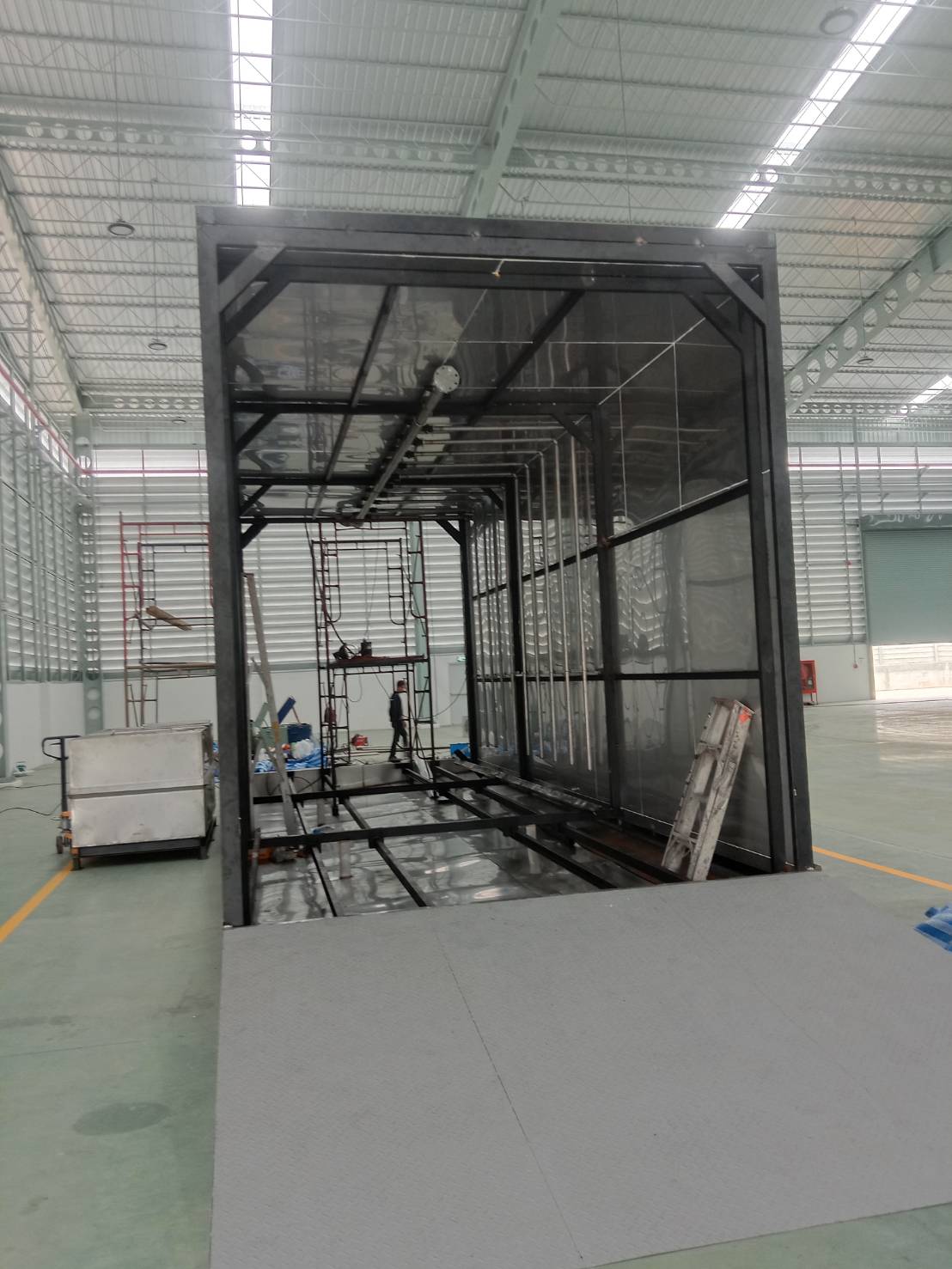 Installation photo of High Speed Doors for Manufacturing in Rayong by OZ DOOR (4)