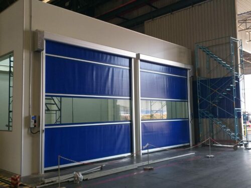 High speed door | PVC roll up door| Rapid door - OZ DOOR