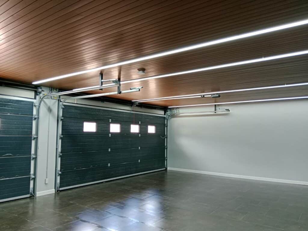 Installation photo of Garage Doors for Single House in Bangkok by OZ DOOR