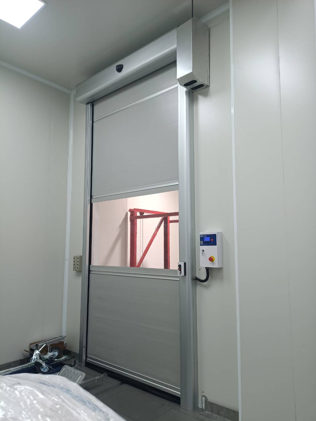 ภาพผลงานติดตั้งประตูไฮสปีด รุ่น Standard สำหรับโรงงานอุตสาหกรรม ที่สมุทรปราการ โดย OZ DOOR (3)