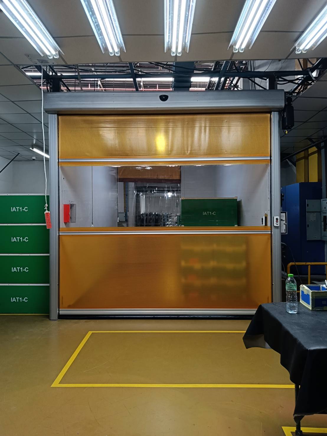 Installation photo of High Speed Doors for Manufacturing in Chonburi by OZ DOOR