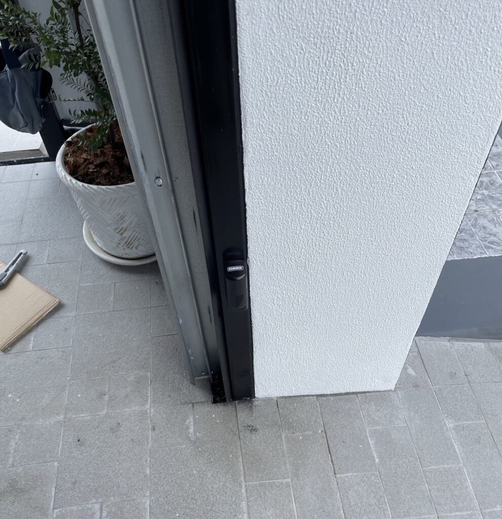 Installation photo of Garage Doors for Single House in Phitsanulok by OZ DOOR (6)