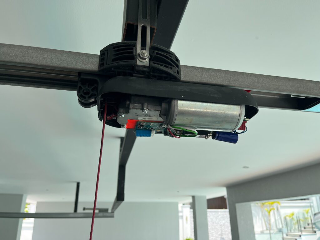 Installation photo of Garage Doors for Food & Beverage in Chonburi by OZ DOOR (2)