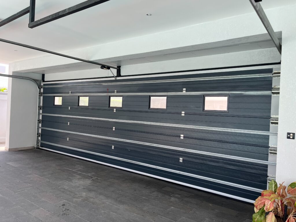 Installation photo of Garage Doors for Food & Beverage in Chonburi by OZ DOOR (3)