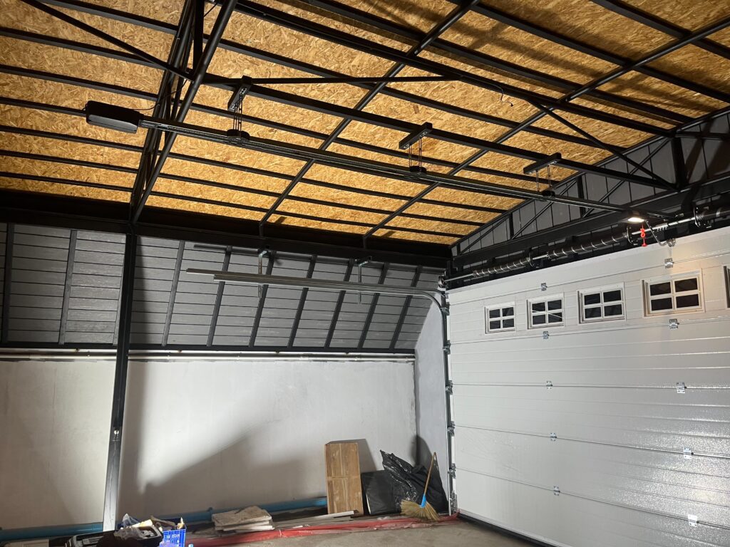Installation photo of Garage Doors for Manufacturing in Surat Thani by OZ DOOR