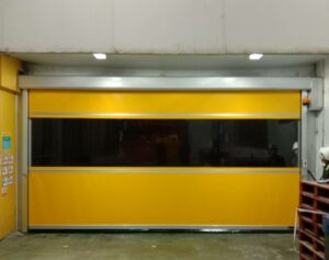 Read more about the article ประตูHigh Speed Door|ประตูม้วนPVC|ประตูโรงงาน