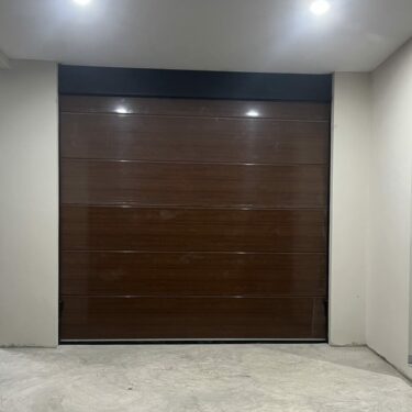 ประตูโรงรถ|Garage Door|ลายไม้