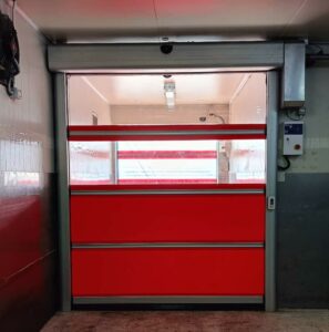 Read more about the article ประตูHigh Speed Door|ประตูม้วนPVC|ประตูโรงงาน