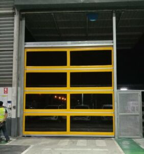 Read more about the article ประตูโรงงาน|High Speed Door|ประตูม้วนPVC