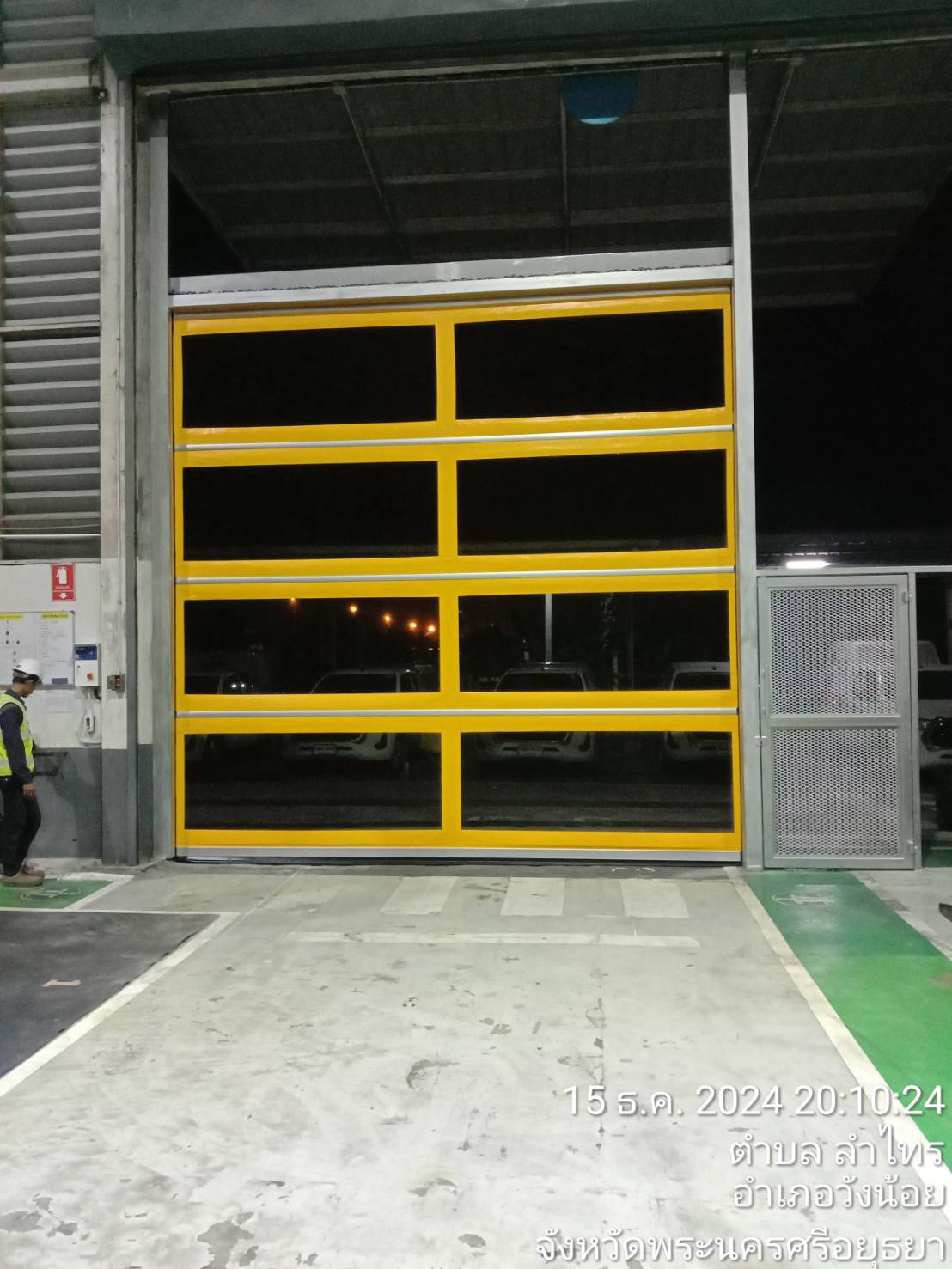 Installation photo of Garage Doors for Manufacturing in Samut Prakan by OZ DOOR (2)