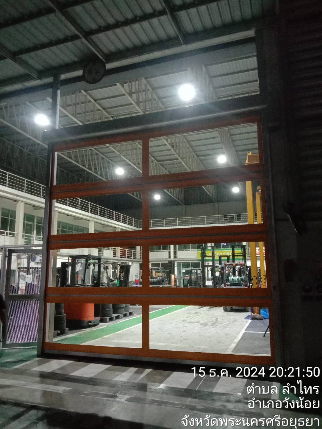 Installation photo of Garage Doors for Manufacturing in Samut Prakan by OZ DOOR (4)