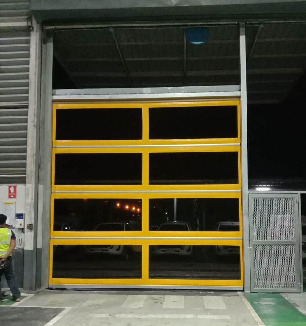 Installation photo of Garage Doors for Manufacturing in Samut Prakan by OZ DOOR