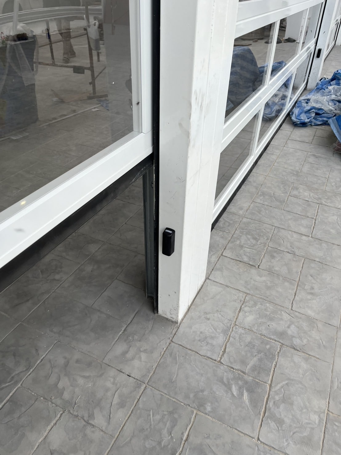 Installation photo of Garage Doors for Residential Projects in Bangkok by OZ DOOR (3)