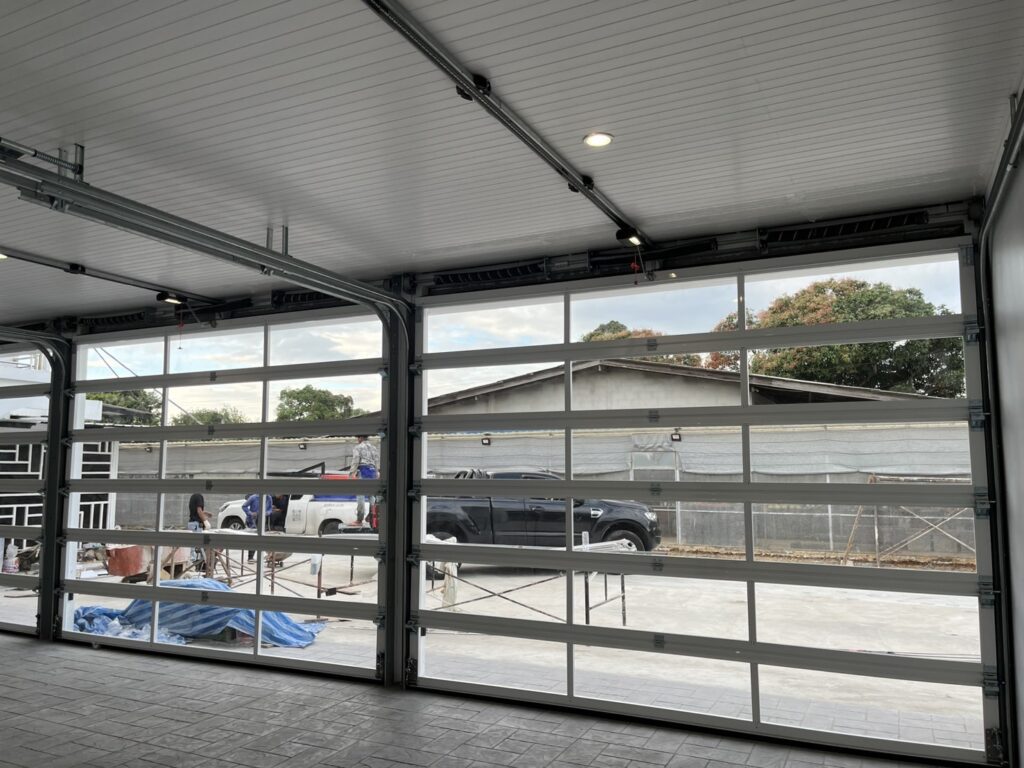 Installation photo of Garage Doors for Residential Projects in Bangkok by OZ DOOR (10)