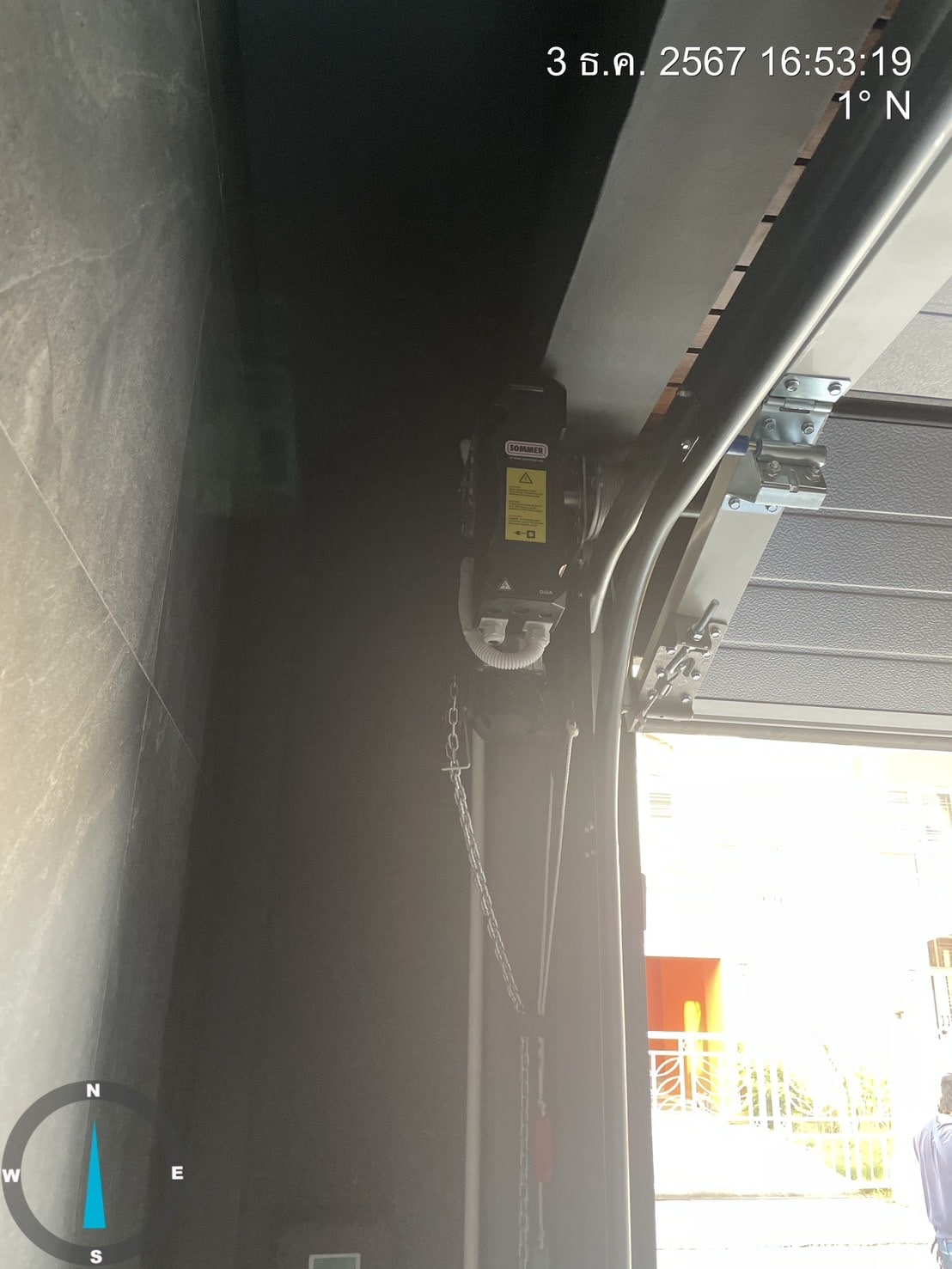 Installation photo of Garage Doors for Single House in Bangkok by OZ DOOR (4)