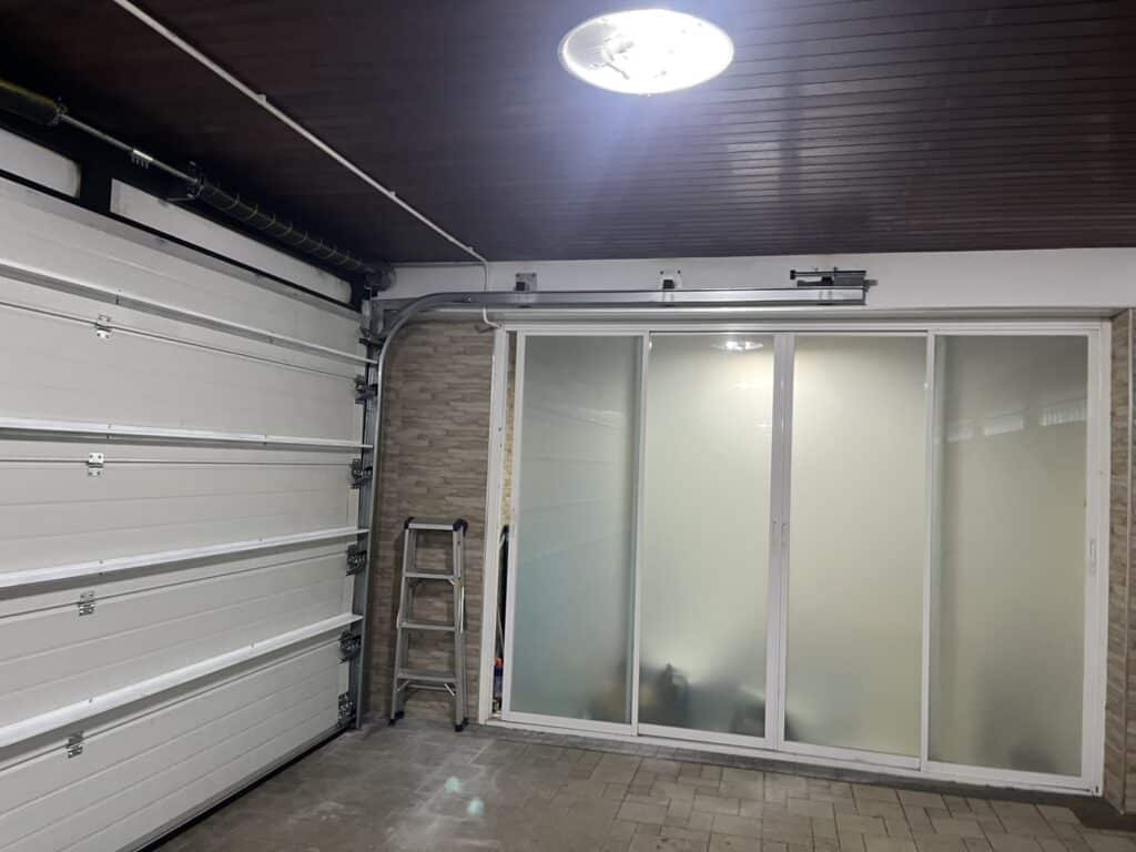 Installation photo of Garage Doors for Single House in Chiang Mai by OZ DOOR (6)