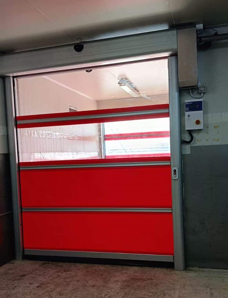 Installation photo of High Speed Doors for Manufacturing in Saraburi by OZ DOOR (3)