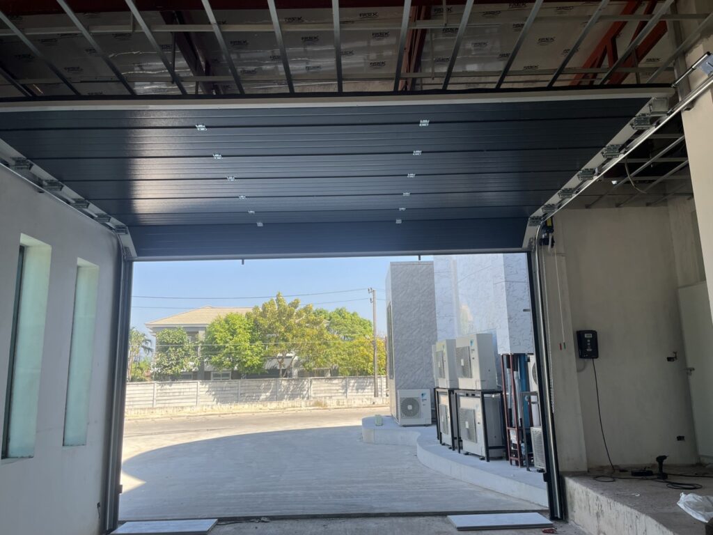 Installation photo of Garage Doors for Housing Estate / Developer in Phuket by OZ DOOR (9)