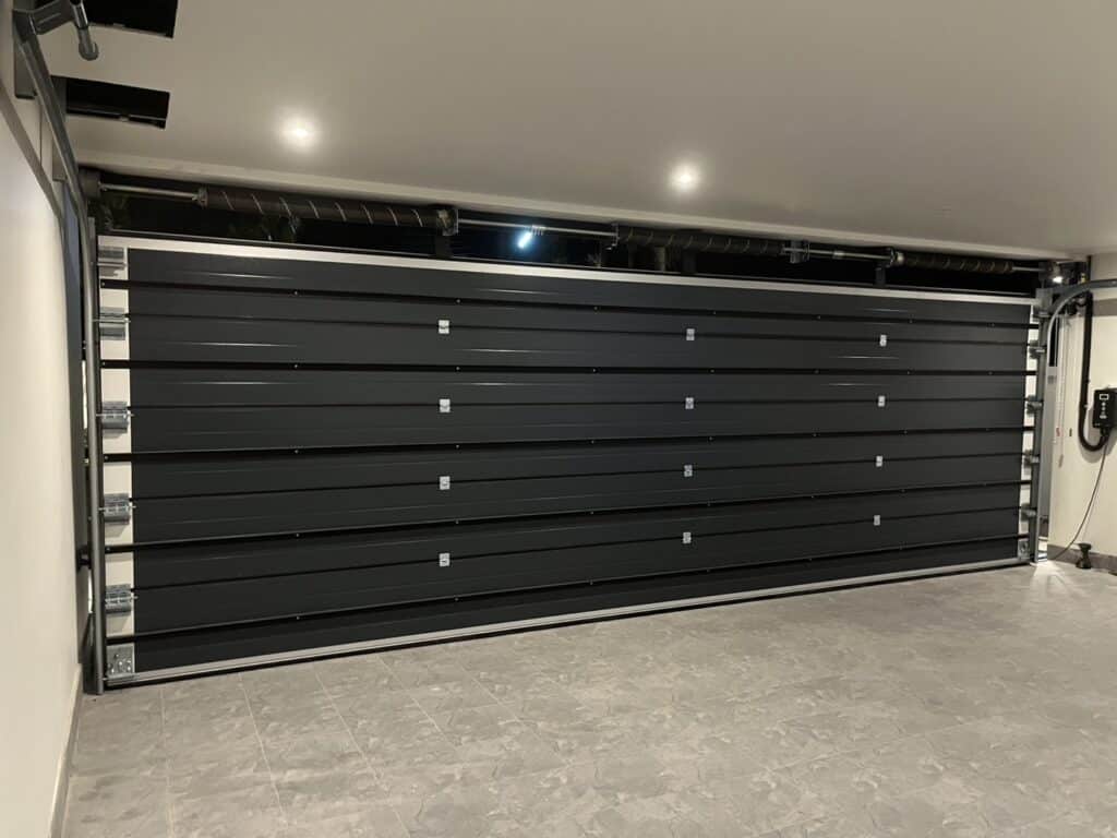 Installation photo of Garage Doors for Single House in Chiang Mai by OZ DOOR (2)