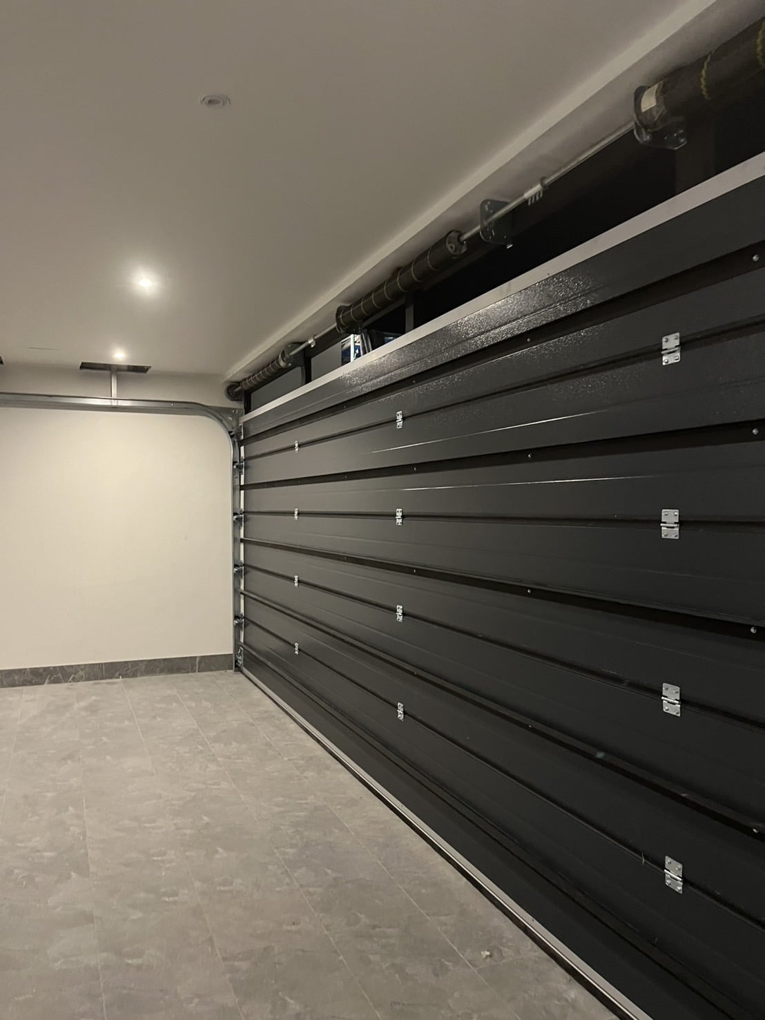 Installation photo of Garage Doors for Single House in Chiang Mai by OZ DOOR (8)