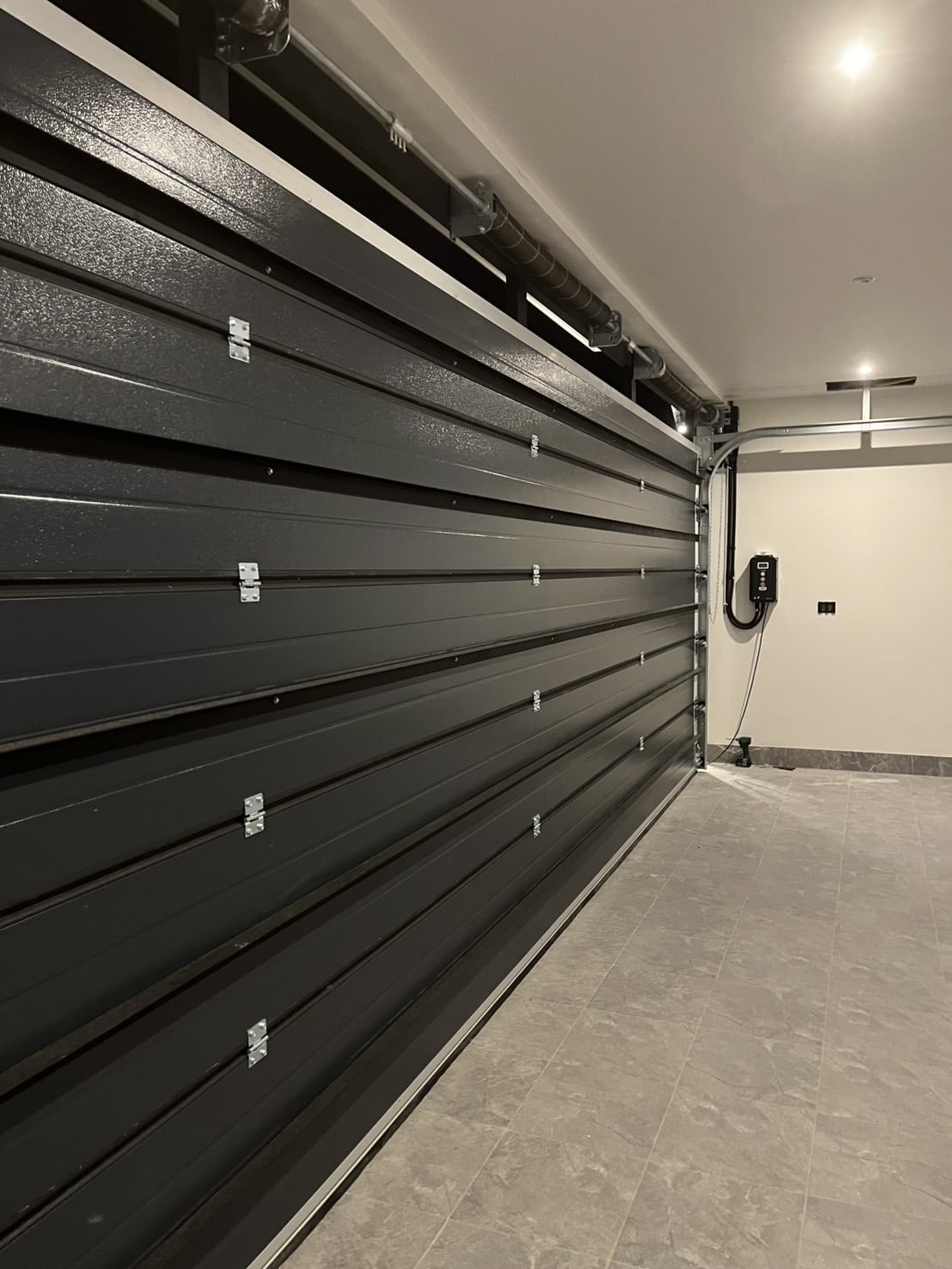 Installation photo of Garage Doors for Single House in Chiang Mai by OZ DOOR (9)