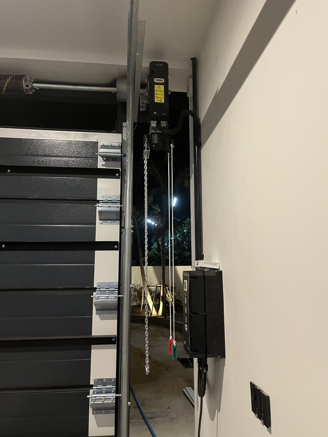 Installation photo of Garage Doors for Single House in Chiang Mai by OZ DOOR (11)