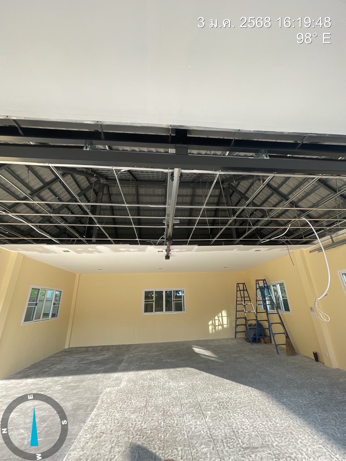 Installation photo of Garage Doors for Residential Projects in Chonburi by OZ DOOR (6)