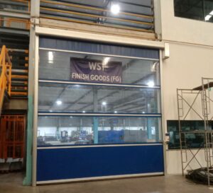 Read more about the article High Speed Door|ประตูโรงงาน|ประตูม้วนPVC