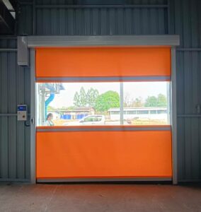 Read more about the article ประตูโรงงาน|High Speed Door|ประตูม้วนPVC
