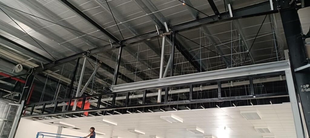 Installation photo of High Speed Doors for Manufacturing in Pathum Thani by OZ DOOR (2)