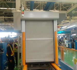 Read more about the article ประตูโรงงาน| High Speed door|ประตูม้วน PVC