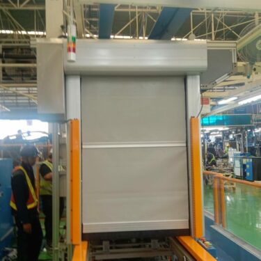 ประตูโรงงาน| High Speed door|ประตูม้วน PVC