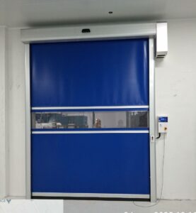 Read more about the article ประตูโรงงาน| High Speed door|ประตูม้วน PVC