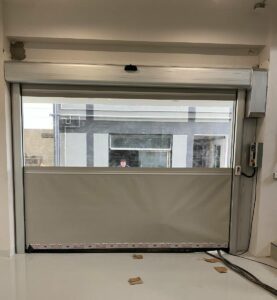 Read more about the article ประตูโรงงาน|High Speed Door|ประตูม้วน PVC