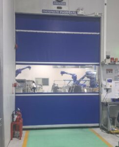 Read more about the article ประตูโรงงาน|High Speed Door|ประตูม้วน PVC