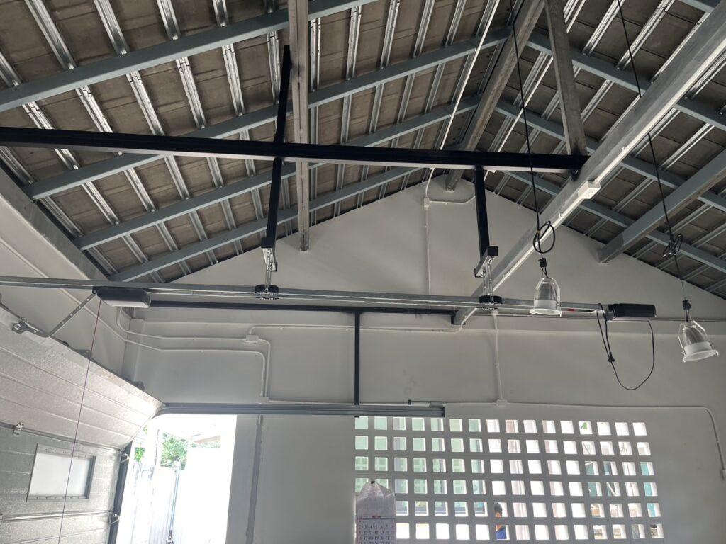 Installation photo of Garage Doors for Single House in Nonthaburi by OZ DOOR (13)